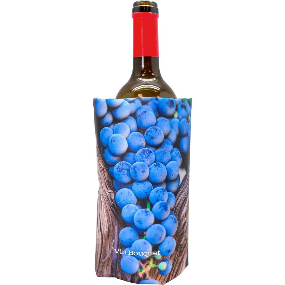 Vin Bouquet vīna pudeles dzesētājs Black Grapes
