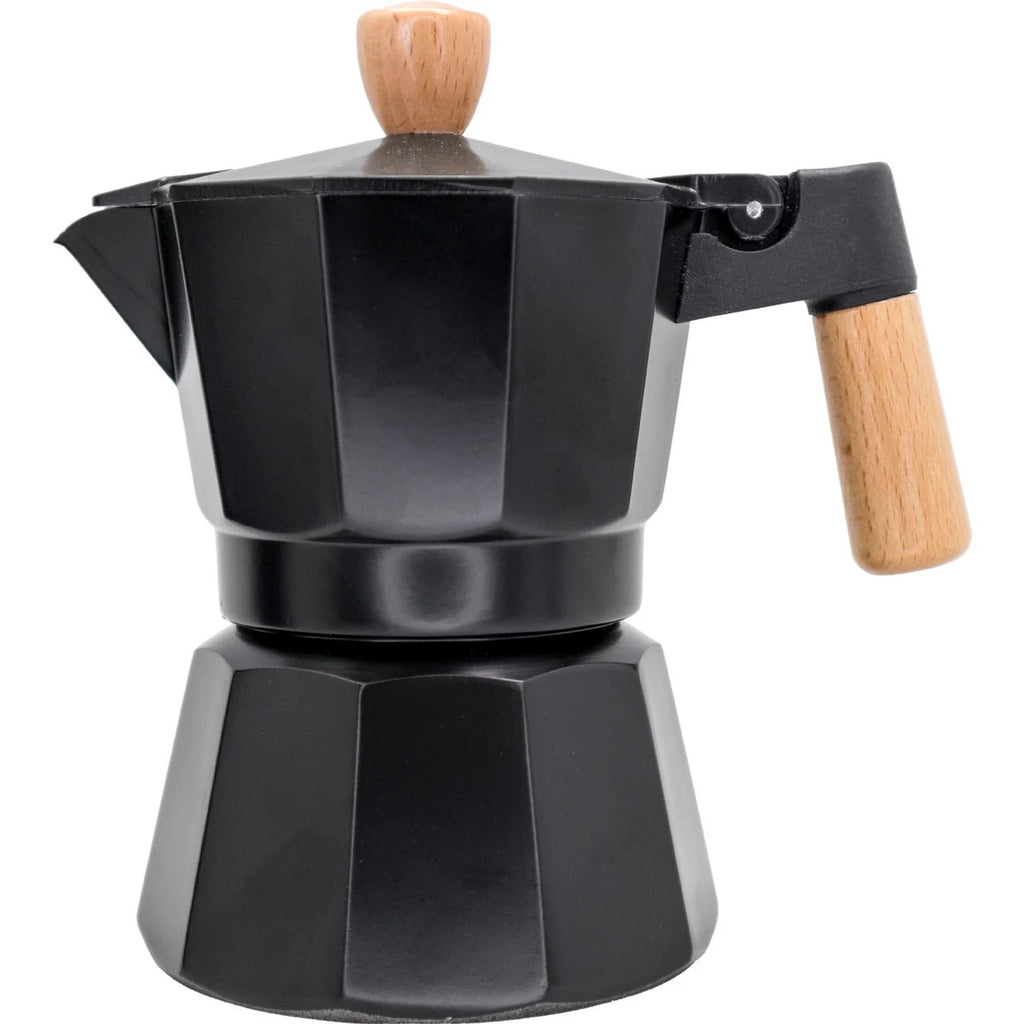 Indukcijas moka kafijas kanna melna | 3 tasītēm
