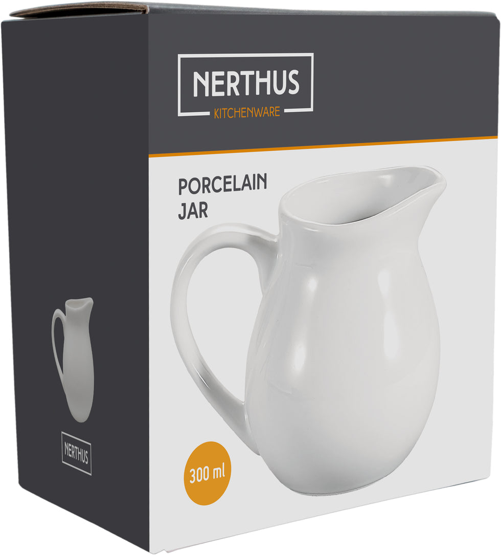Nerthus porcelāna piena kannņa 300 ml
