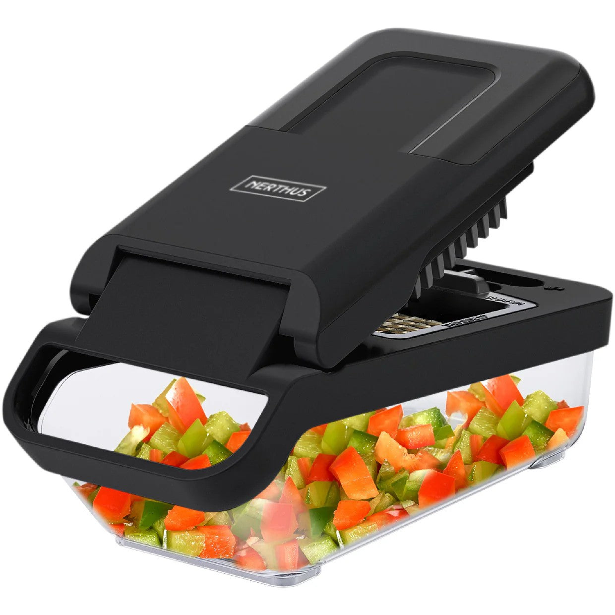 Nerthus manuālais dārzeņu griezējs| Sagriež kubiņos vai salmiņos