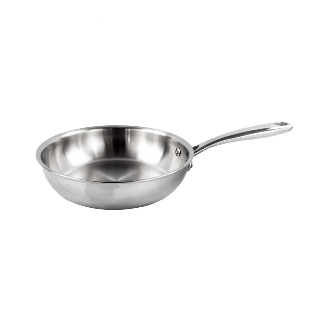 Nerthus 3 slāņu nerūsējošā tērauda panna 20cm | Full Induction
