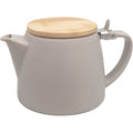 Nerthus porcelāna tējkanna ar sietiņu, 500 ml, pelēka