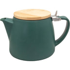 Nerthus porcelāna tējkanna ar sietiņu, 500 ml, zaļa