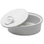 Nerthus porcelāna trauks uzkodām ar vāku