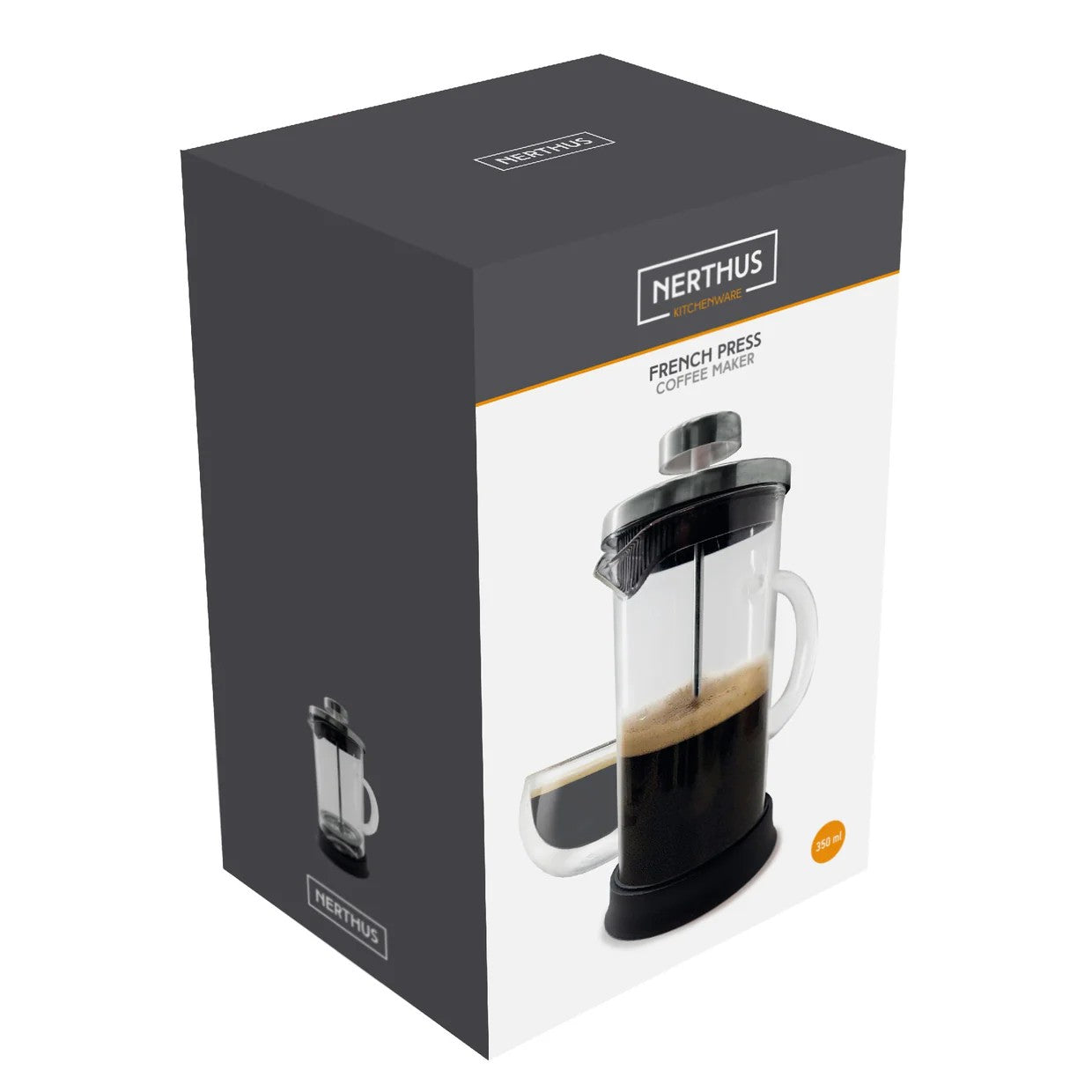 Nerthus Glass French Press Coffee Maker | 350 ml