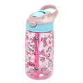Nerthus Kids Water Bottle Unicorn 450ml, Pink | BPA-Free