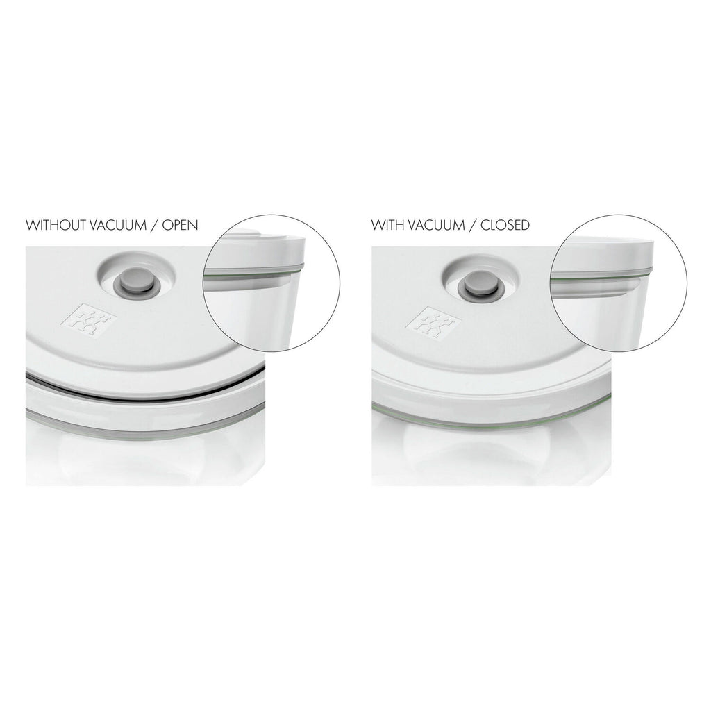 Vakuuma bļodu komplekts ZWILLING FRESH & SAVE Bowls S / M / L, nerūsējošā tērauda