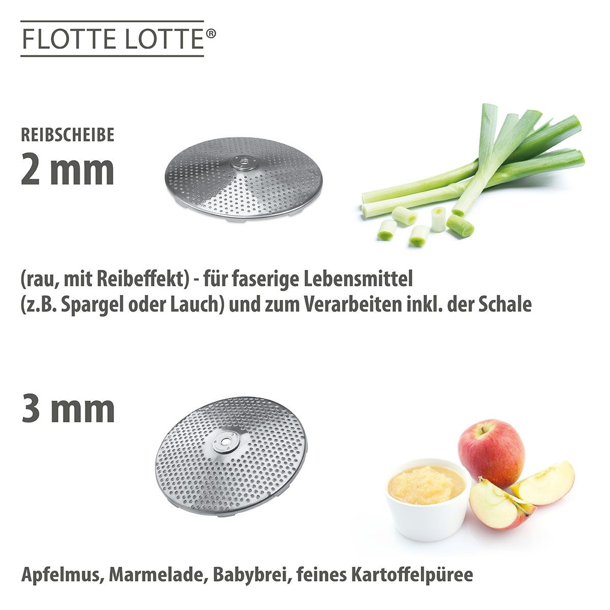 Augļu un dārzeņu smalcinātājs-dzirnaviņas GEFU FLOTTE LOTTE