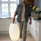 Kooduu Synergy 65 lampa ar skaļruni un vīna dzesētāju