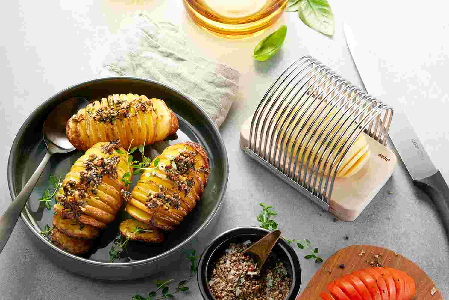 Potato fan slicer GEFU HASSEL