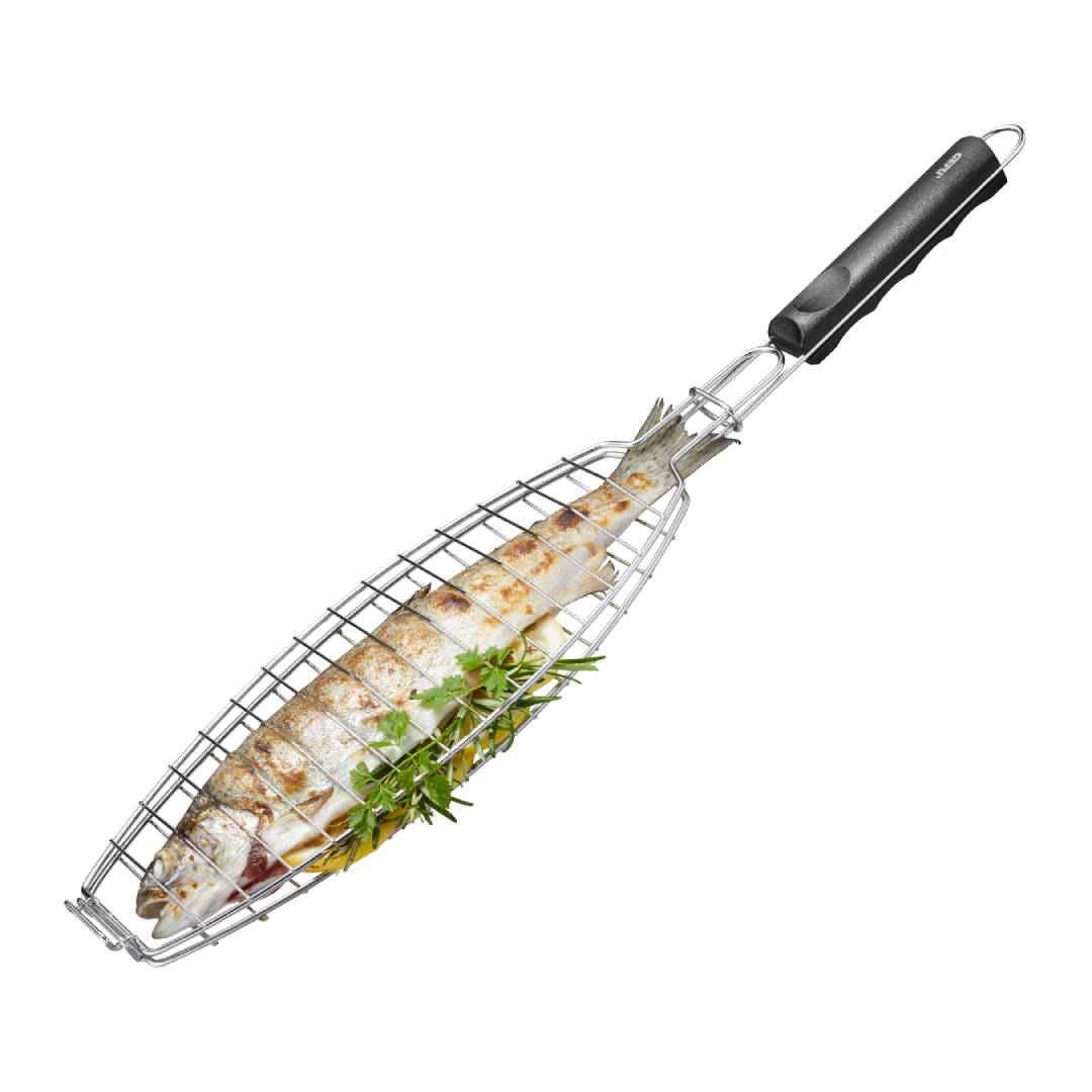 Grila reste zivs grilēšanai GEFU BBQ, 49,5cm
