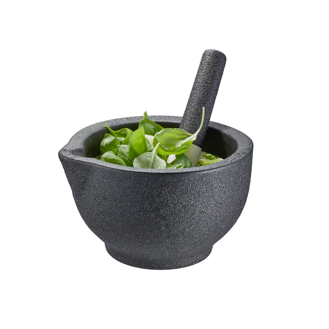 Porcelāna piesta ar stampu GEFU GRINO, ø 13,5 cm