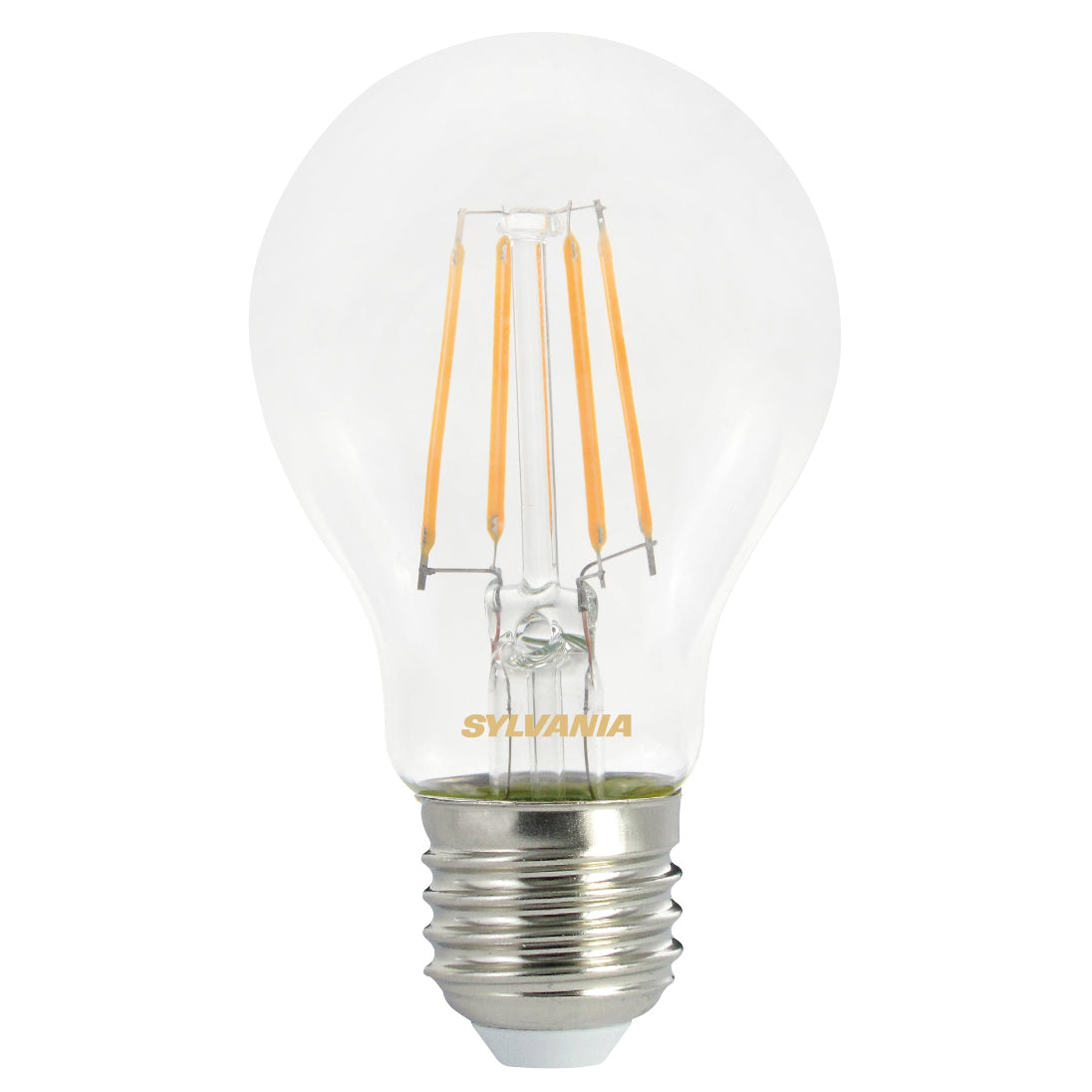 LED spuldze Sylvania GLS A60 filamenta Clear E27 4W 470lm 2700K