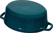 STAUB LA COCOTTE ovāls čuguna katls 6,7 l La Mer | Emaljēts