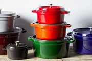 Emaljēts čuguna katls ar vāku Staub 24cm 3,8L La Cocotte, bordo
