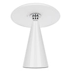 Rituali Domestici Lucilla K99 lampa – eleganta melamīna dizaina balta galda lampa