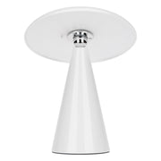 Rituali Domestici Lucilla K99 lampa – eleganta melamīna dizaina balta galda lampa