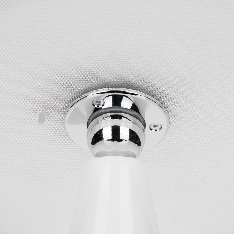 Rituali Domestici Lucilla K99 lampa – eleganta melamīna dizaina balta galda lampa