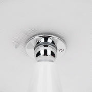 Rituali Domestici Lucilla K99 lampa – eleganta melamīna dizaina balta galda lampa