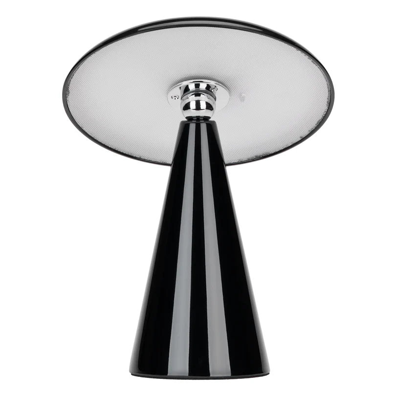 Rituali Domestici Lucilla K99 lampa – eleganta melamīna dizaina melna galda lampa