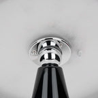Rituali Domestici Lucilla K99 lampa – eleganta melamīna dizaina melna galda lampa