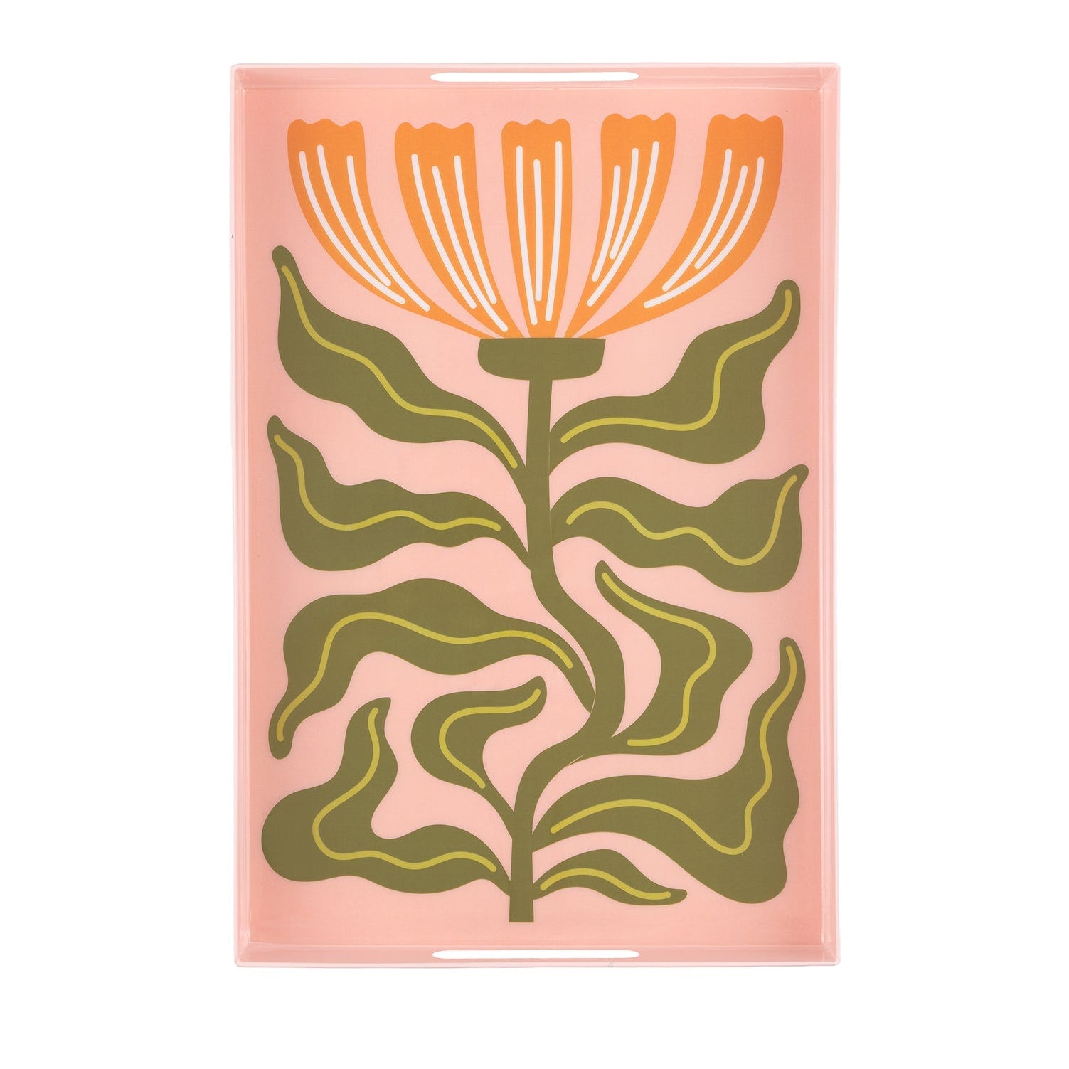 Rituali Domestici Florigrafia servēšanas paplāte 39x27cm - kilidi..lv