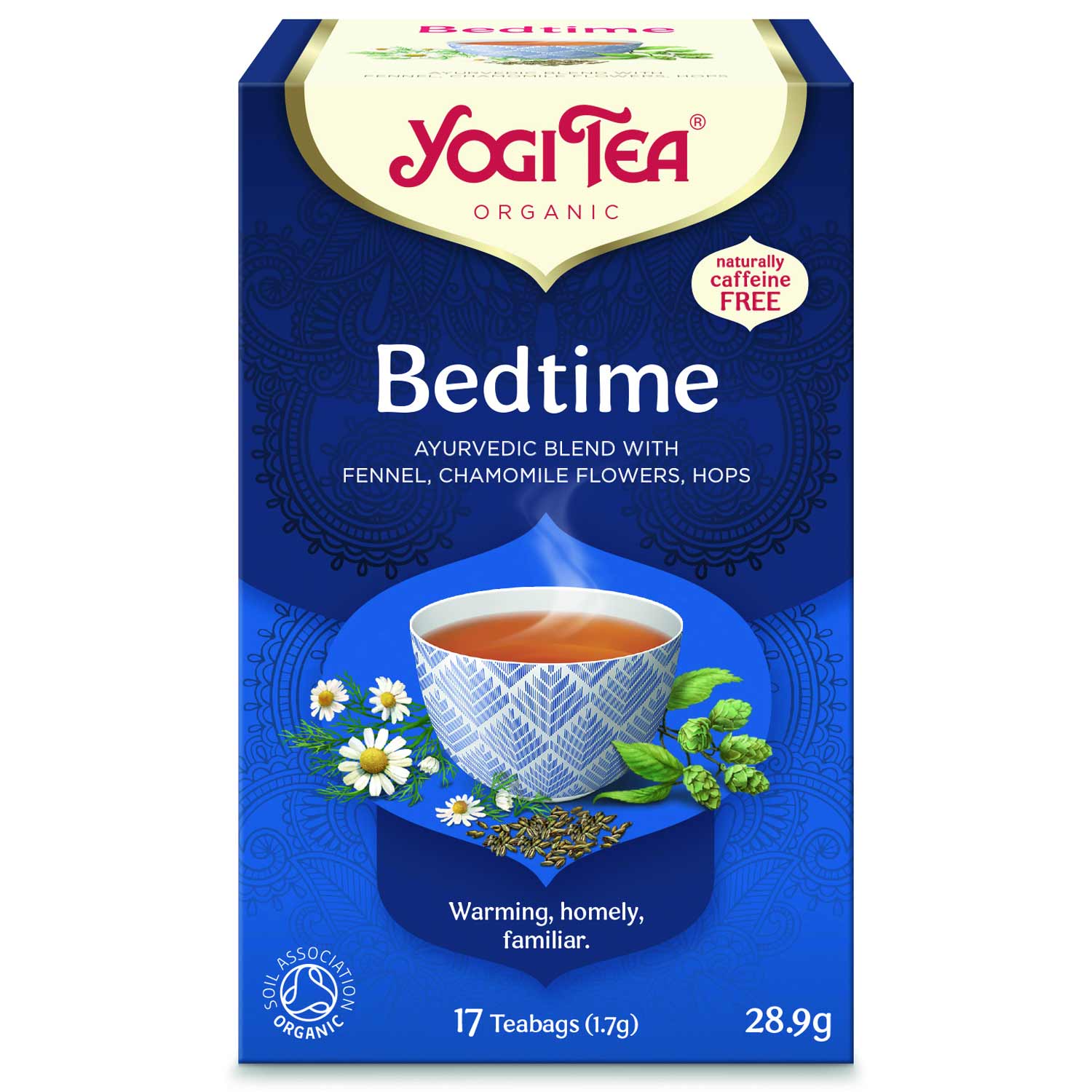 BIO tēja miegam Yogi Tea Bedtime 17 tējas maisiņi