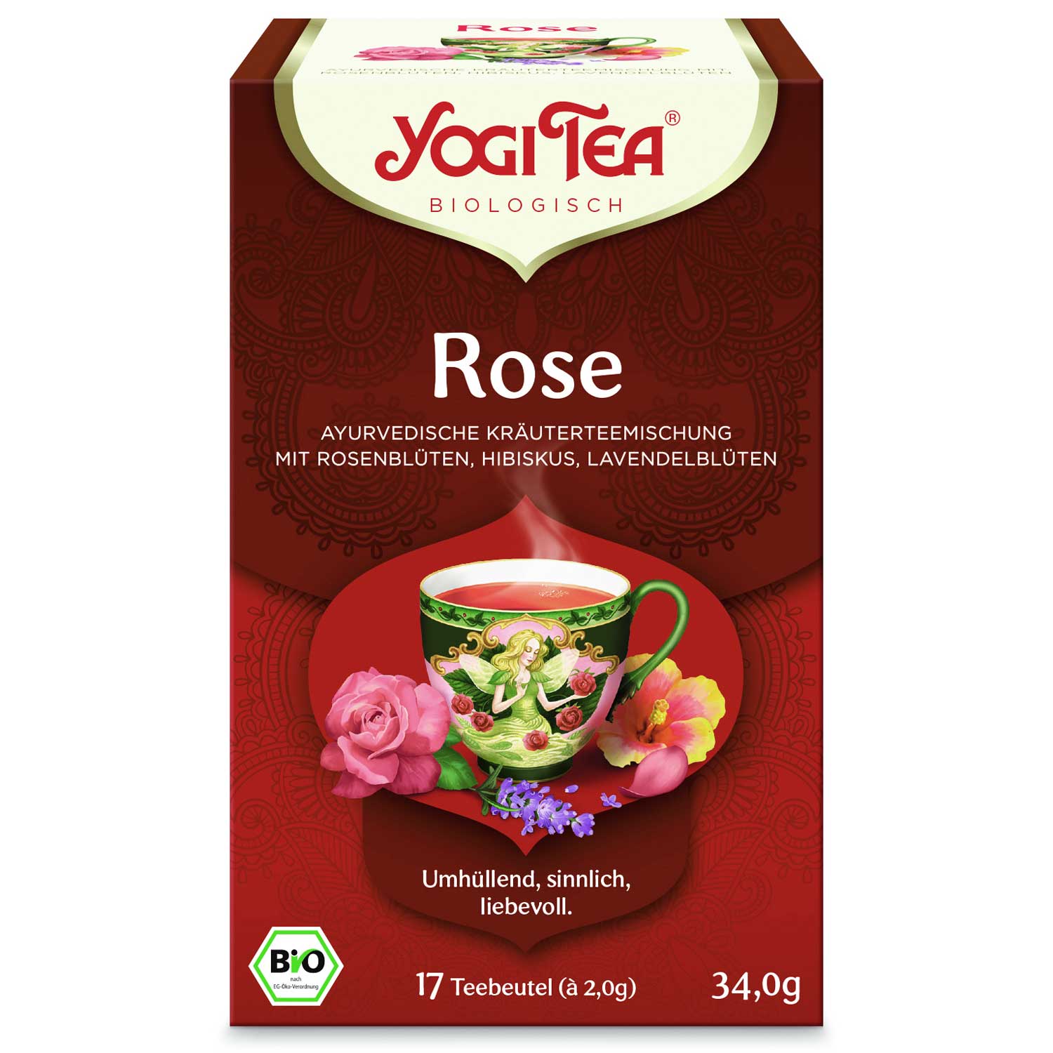 BIO rožu tēja Yogi Tea Rose