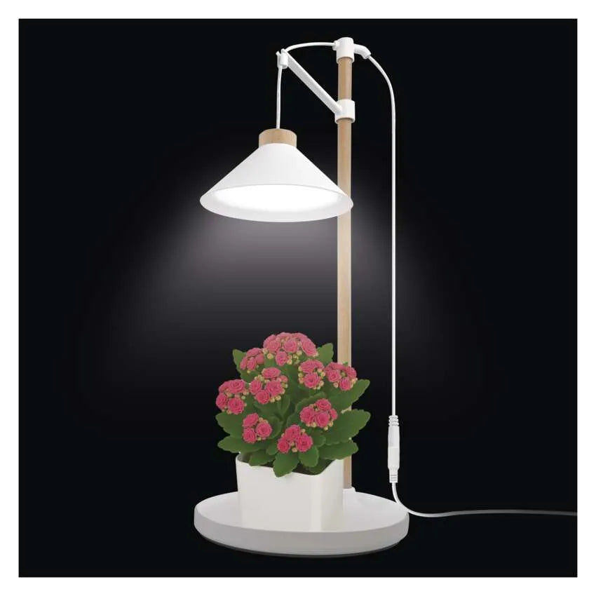 LED full-spectrum grow light with timer, 21 diode, 7W 450lm EMOS