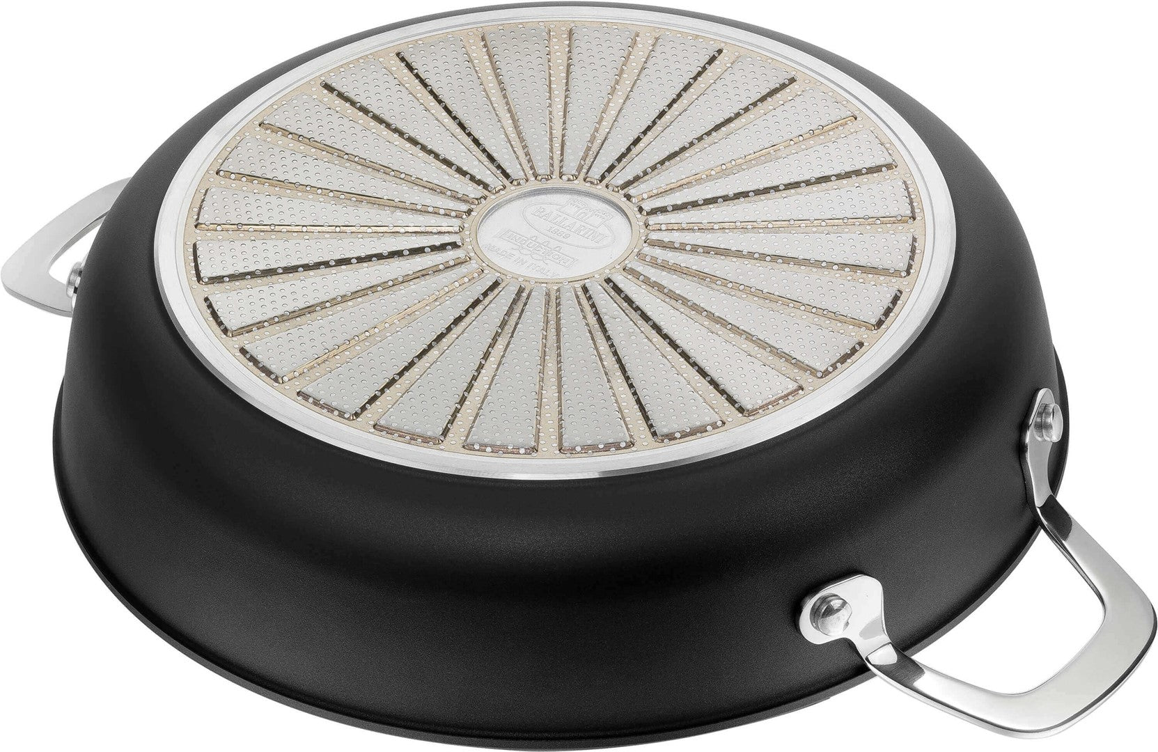 Indukcijas titāna panna Ballarini ALBA 24cm ar 2 rokturiem