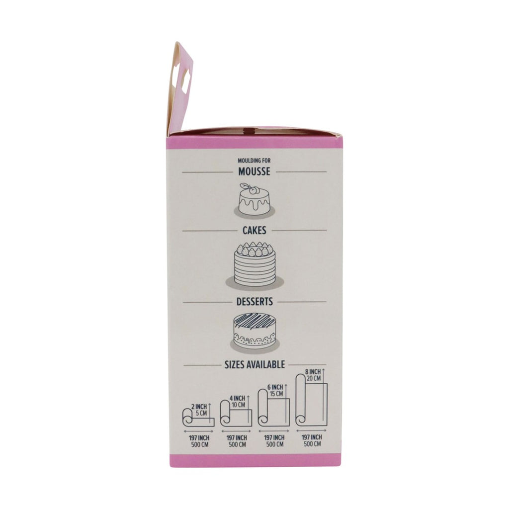 Acetāta folijas lente kūkām PME Cake 10cm x 5m