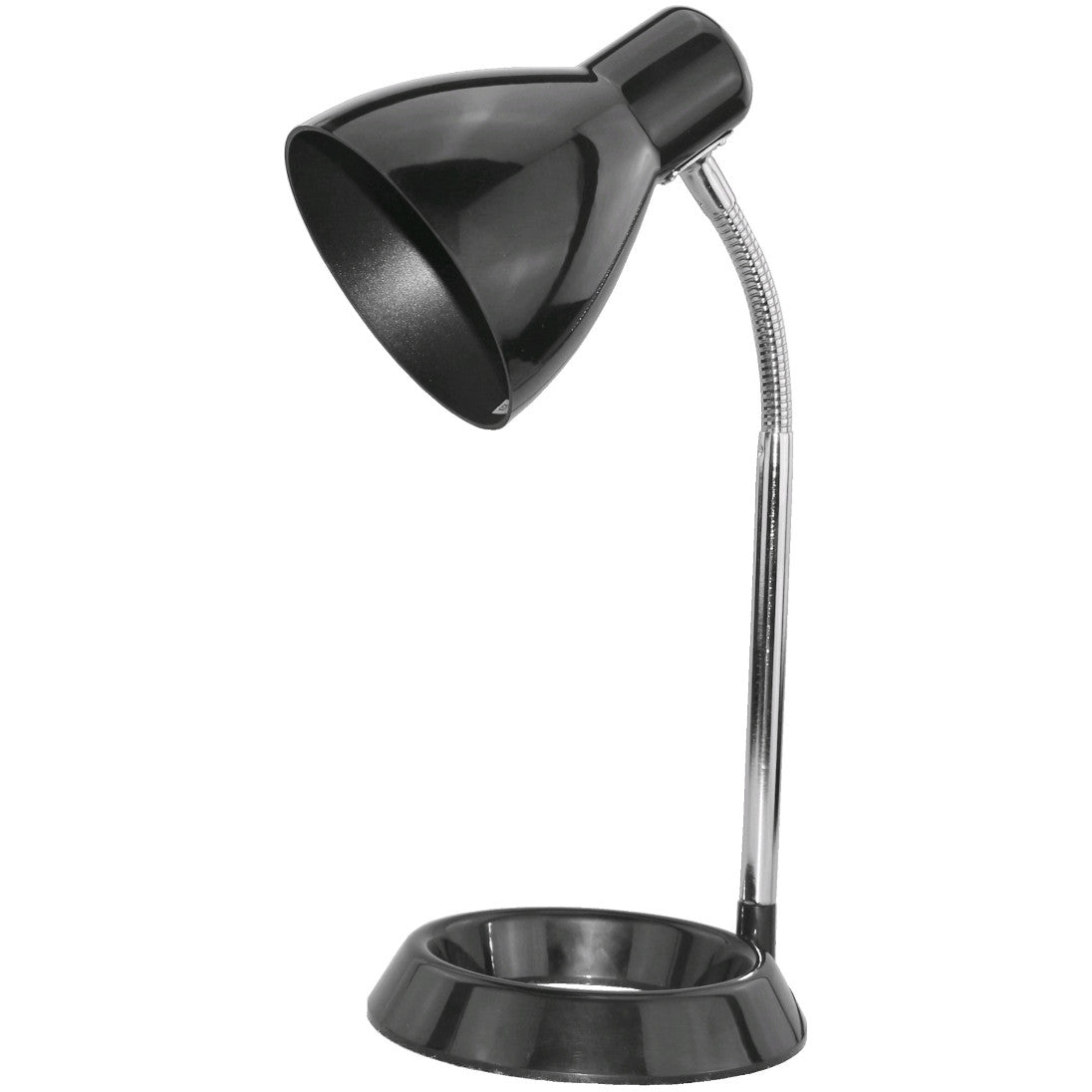 Galda lampa Avide O-Base E27 melna