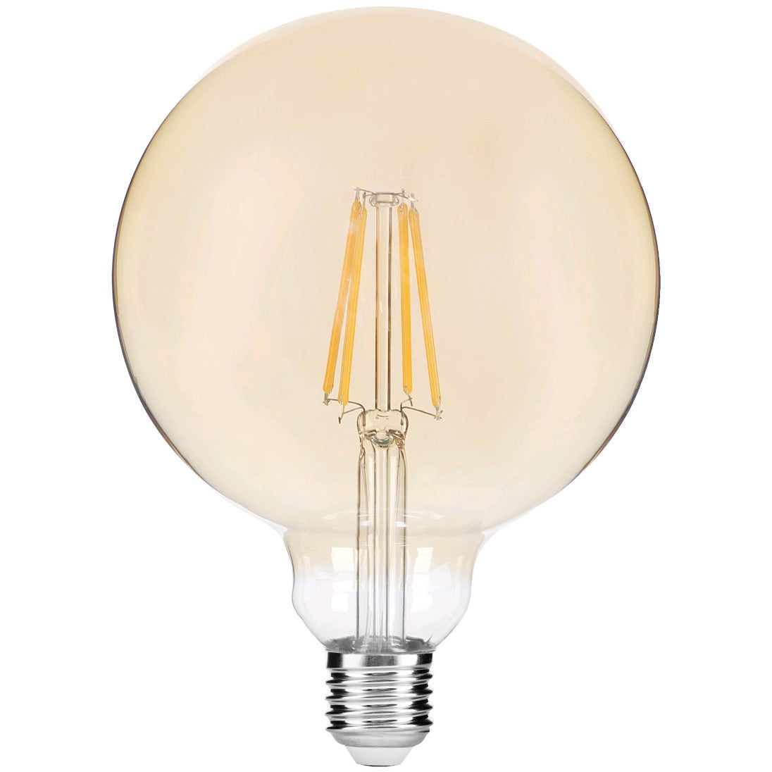 LED spuldze AVIDE VINTAGE Filament G95 E27 8W 720lm 2400K dim.