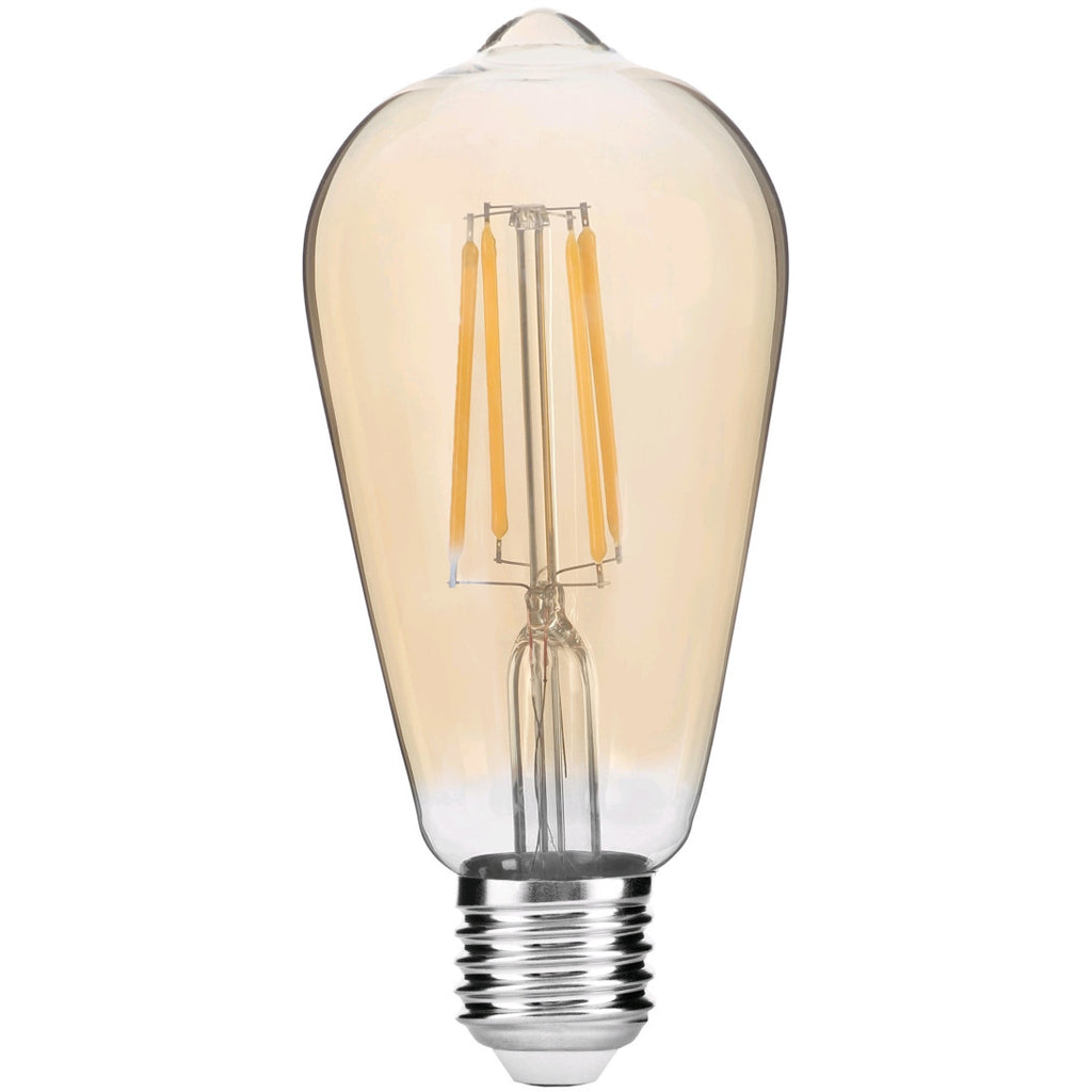 LED spuldze AVIDE VINTAGE filament ST57 E27 8W 720lm 2400K dim.