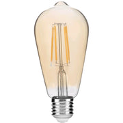 LED spuldze AVIDE VINTAGE filament ST57 E27 8W 720lm 2400K dim.