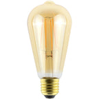 LED spuldze AVIDE VINTAGE Filament ST57 E27 7W 725lm 2500K dim.