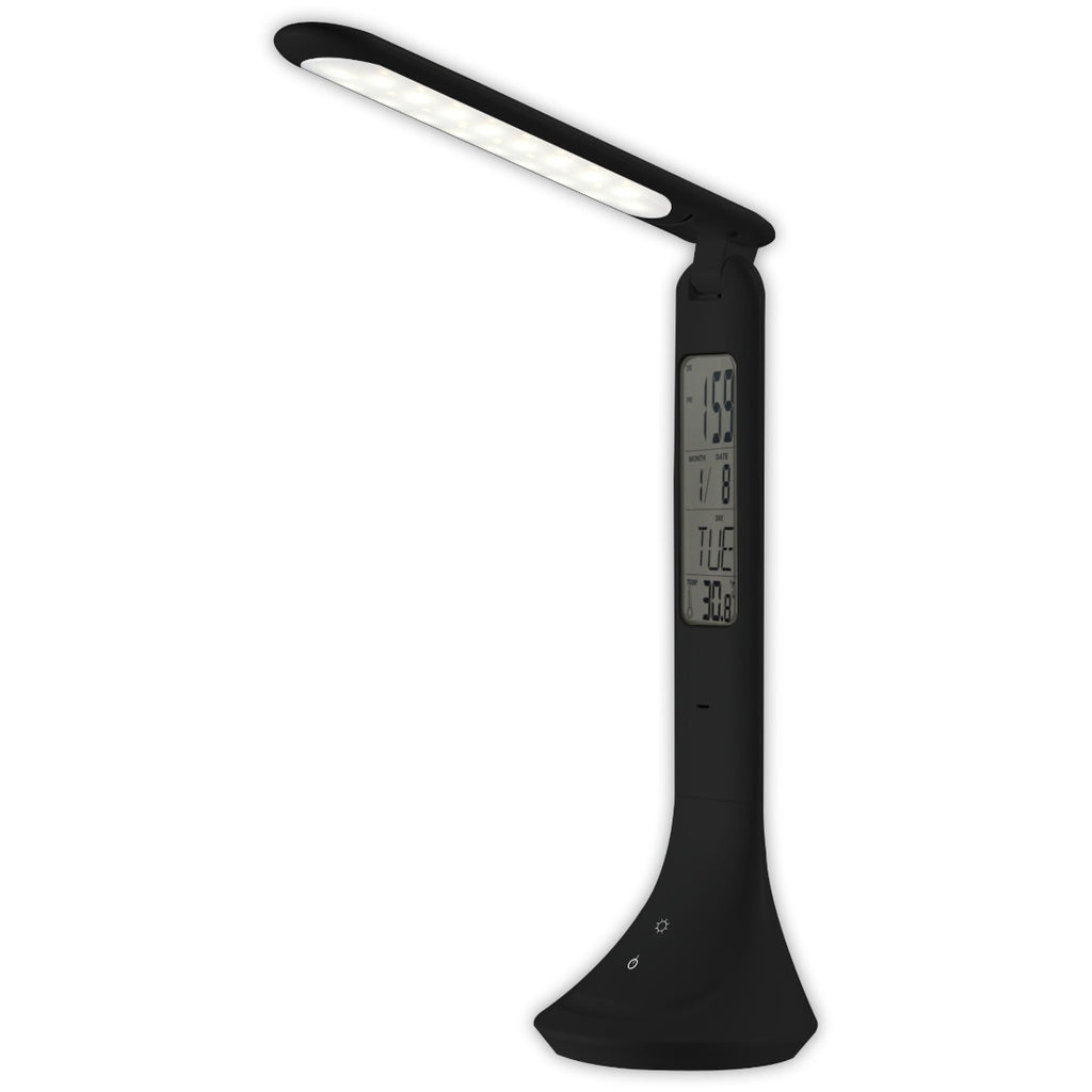 LED galda lampa-kalendārs AVIDE uzlād. 5W 4000K melna