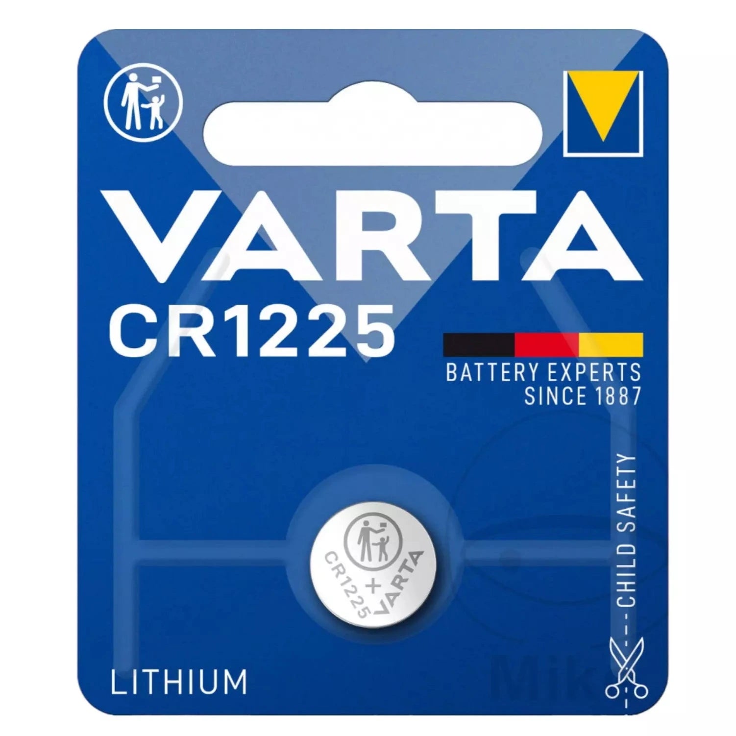 Litija baterija VARTA CR1225, 3V