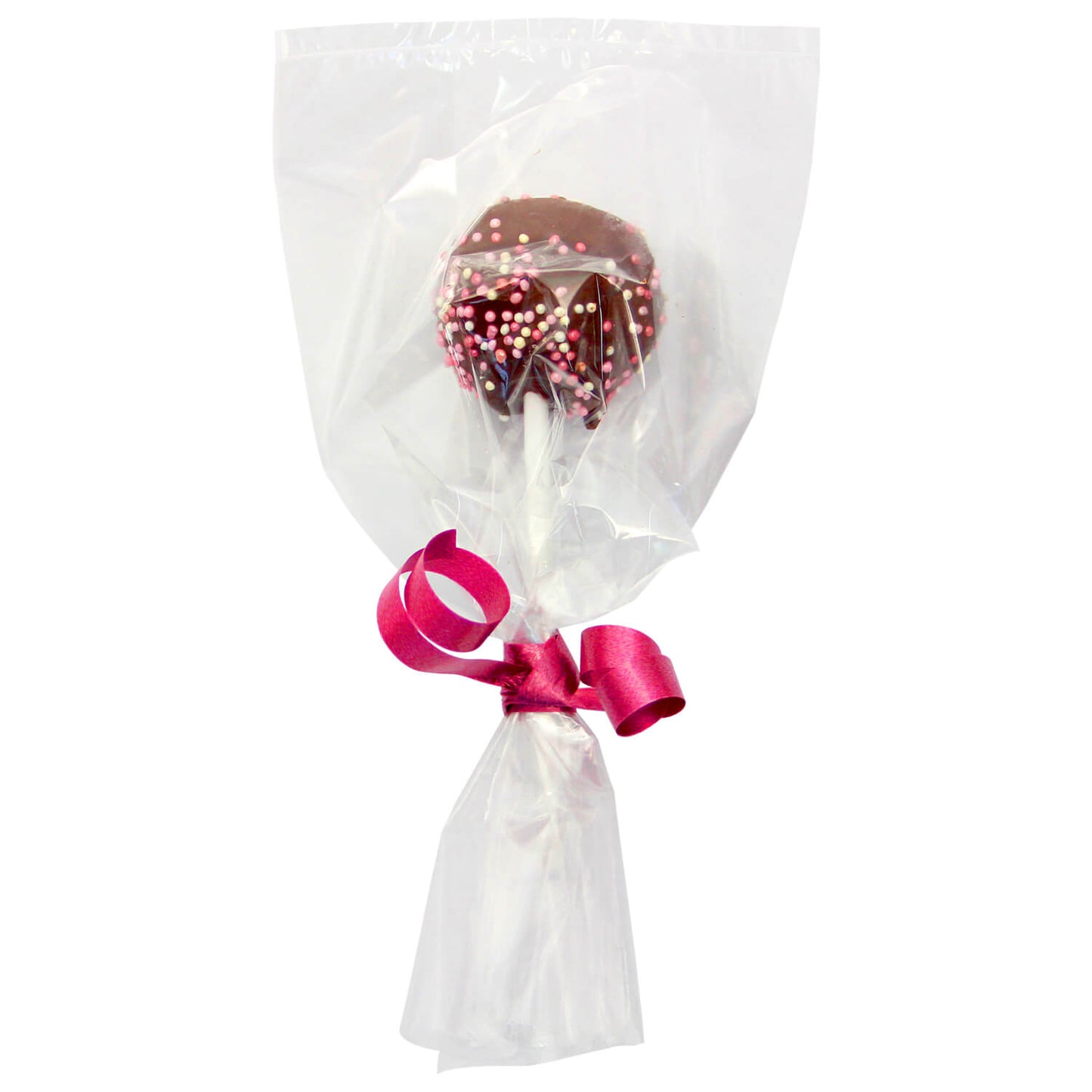 Caurspīdīgi maisiņi konfektēm uz kociņa 254 x 76mm PME Cake Cake Pop Bags 25gab