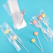 Caurspīdīgi maisiņi konfektēm uz kociņa 254 x 76mm PME Cake Cake Pop Bags 25gab