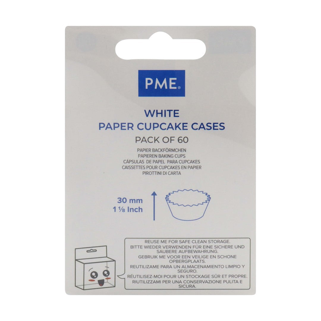Kēksiņu papīra formiņas PME Cake 60gab. Ø 5cm