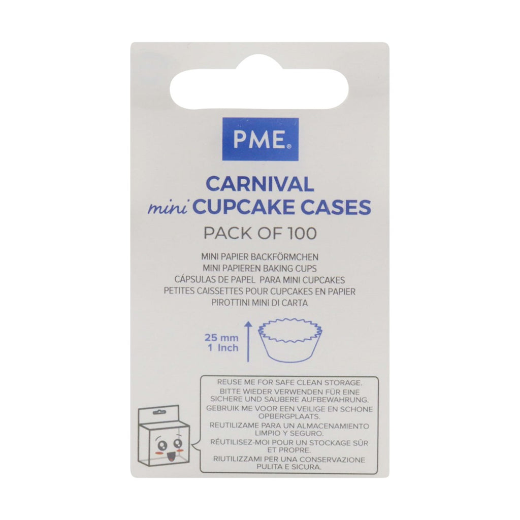 Kēksiņu papīra formiņas PME Cake 100gab. Ø 5cm