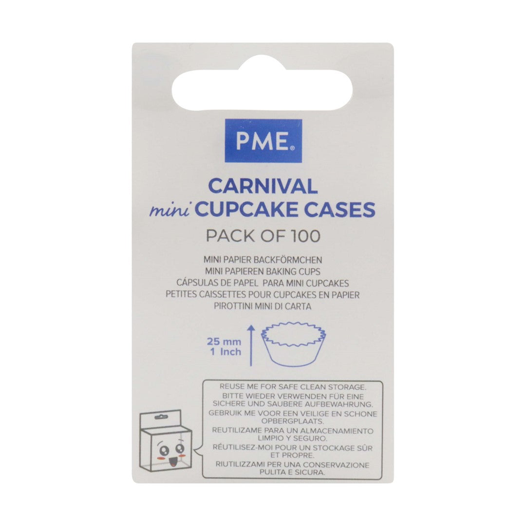 Kēksiņu papīra formiņas PME Cake 100gab. Ø 5cm