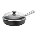 Skeppshult Professional čuguna dziļā panna ar stikla vāku 25 cm