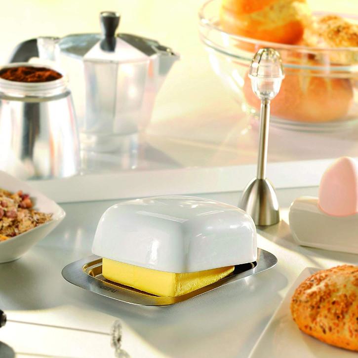 Sviesta trauks ar porcelāna vāku Gefu Servia