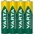 Baterijas lādējamas VARTA Recharge Accu Power AAA, 1000mAh, 4gab.