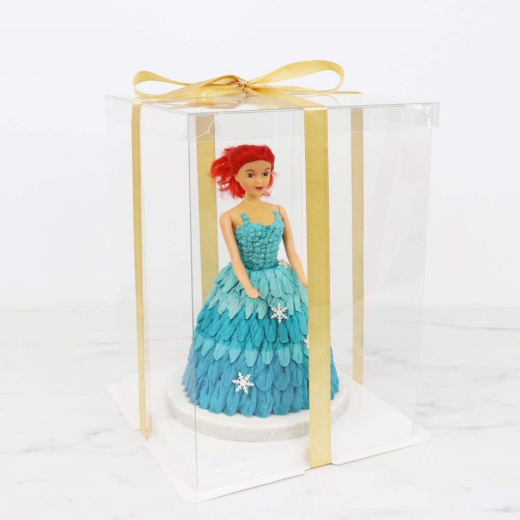 Caurspīdīga kūku dāvanu kaste PME Cake Crystal Cake Box 20cm kūkai