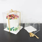 Caurspīdīga kūku dāvanu kaste PME Cake Crystal Cake Box 25cm