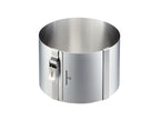Kūkas veidne - riņķis ar maināmu diametru GEFU TONDO CLIP, H 10cm, Ø16 - 30cm