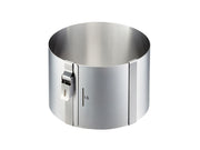 Kūkas veidne - riņķis ar maināmu diametru GEFU TONDO CLIP, H 10cm, Ø16 - 30cm